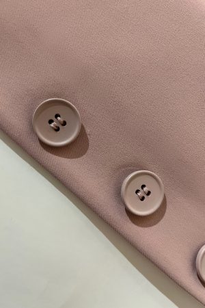 Summer Pink Small Women's Blazer 2025 - Stylish Short Sleeve Versatile Suit Jacket for a Chic Look