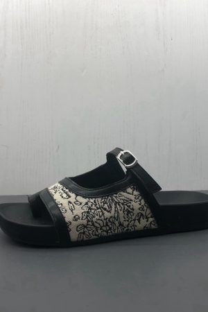 Summer Retro Open-Toe Flat Slippers for Women - Lightweight Ethnic Style Casual Footwear