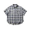Summer Retro Plaid Short Sleeve Shirt for Men and Women - Casual Loose Fit College Style Work Shirt