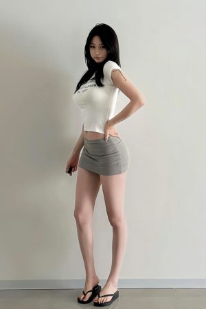 Summer Sexy Bodycon Mini Skirt - Low Waist Slim Fit Gray Pencil Skirt for Hot Girl Style - Leg-Lengthening American Fashion