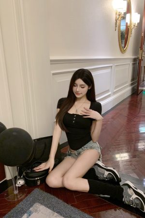 Summer Slim Fit T-Shirt - Sexy Versatile Pure Desire Top for Effortless Style, Perfect for 90s & Y2K Inspired Looks