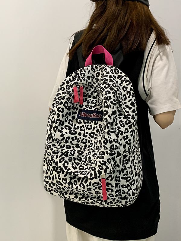 Summer Student Backpack for Girls - Large Capacity High School Travel Bag, Stylish Double Shoulder Design Summer Student Backpack for Girls - Large Capacity High School Travel Bag, Stylish Double Shoulder Design