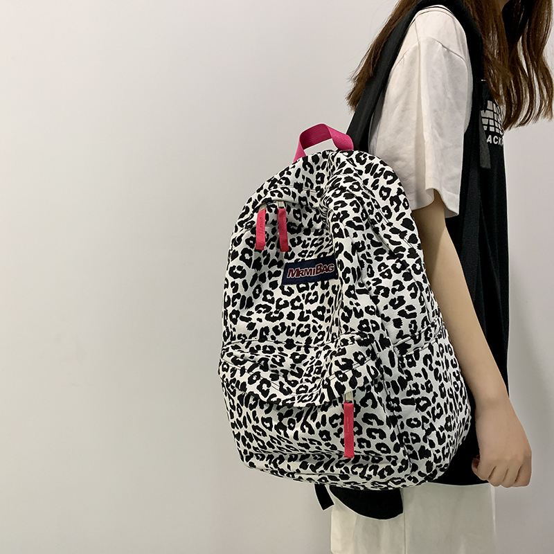 Summer Student Backpack for Girls - Large Capacity High School Travel Bag, Stylish Double Shoulder Design Summer Student Backpack for Girls - Large Capacity High School Travel Bag, Stylish Double Shoulder Design