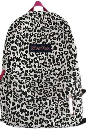 Summer Student Backpack for Girls - Large Capacity High School Travel Bag, Stylish Double Shoulder Design