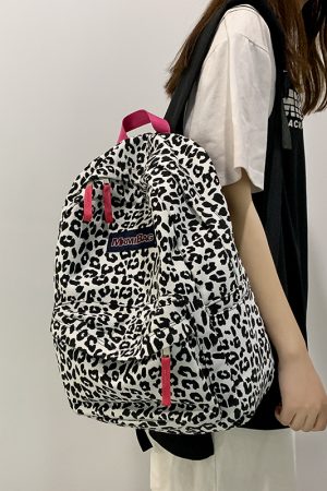 Summer Student Backpack for Girls - Large Capacity High School Travel Bag, Stylish Double Shoulder Design
