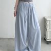 Summer Wide-Leg Sunscreen Pants for Women - Casual Thin Floor-Length Trousers for Work - Sun Yuzu Cool Style