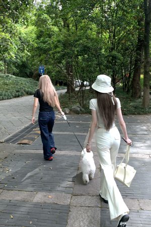 Summer Women's Casual Pants - Mid-Waist Straight Leg Drawstring Thin Flared Hiking Fit for Outdoor Activities