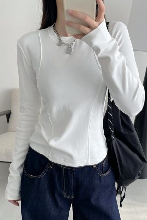 Sun Grapefruit Short-Sleeve T-Shirt for Women - Round Neck Slim-Fit Summer Top, Trendy Niche Shoulder Style