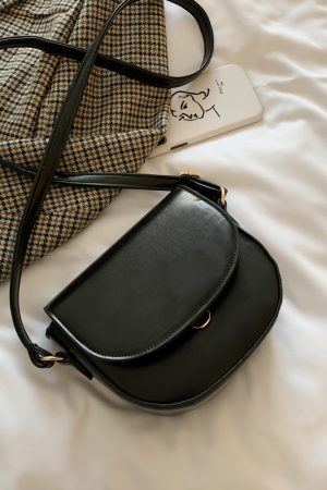 Textured Crossbody Bag for Women - 2025 Spring/Summer Fashion, Versatile Elegant Shoulder Bag, Chic Small Handbag