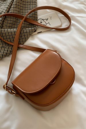 Textured Crossbody Bag for Women - 2025 Spring/Summer Fashion, Versatile Elegant Shoulder Bag, Chic Small Handbag