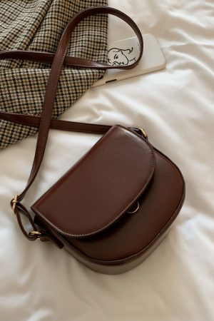 Textured Crossbody Bag for Women - 2025 Spring/Summer Fashion, Versatile Elegant Shoulder Bag, Chic Small Handbag