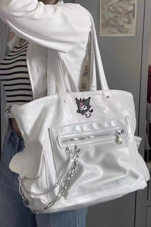 Textured Large-Capacity Shoulder Tote Bag for Women - Stylish 2025 Model Ideal for College Students and Daily Use