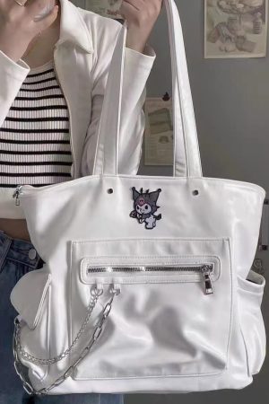 Textured Large-Capacity Shoulder Tote Bag for Women - Stylish 2025 Model Ideal for College Students and Daily Use