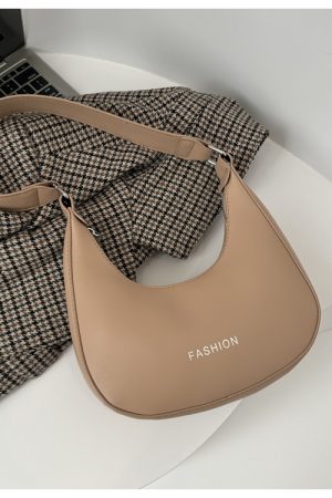 Textured Retro Underarm Handbag for Women - Versatile High-End Shoulder Bag for Work and Commuting - 2025 New Style