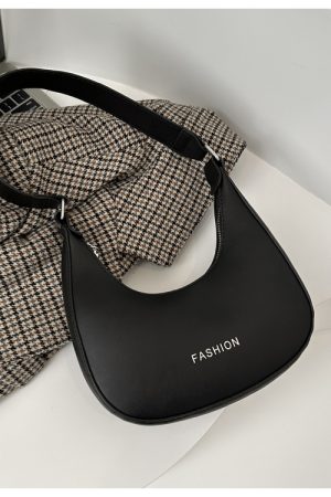 Textured Retro Underarm Handbag for Women - Versatile High-End Shoulder Bag for Work and Commuting - 2025 New Style