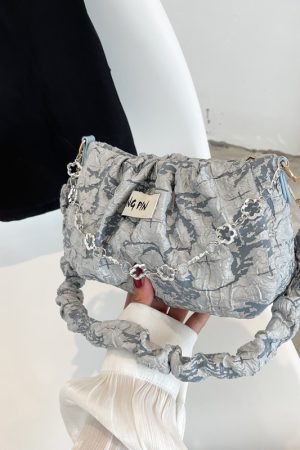 Textured Small Underarm Bag for Women - 2025 Summer Trendy Versatile Shoulder Crossbody Bag