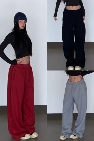 Thick Fleece 2-in-1 Butt-Lifting Sweatpants for Cold Weather, Narrow Waist Drawstring, Super Warm, Available in 3 Colors