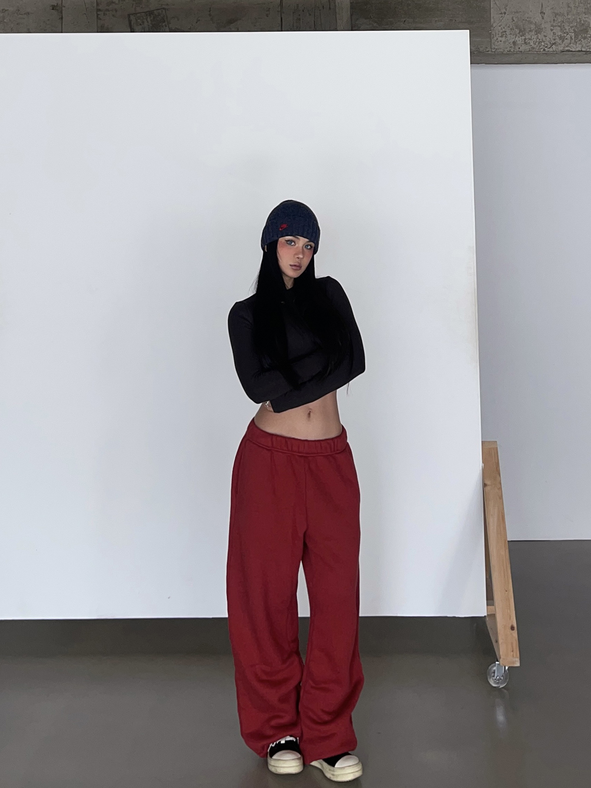 Thick Fleece 2-in-1 Butt-Lifting Sweatpants for Cold Weather, Narrow Waist Drawstring, Super Warm, Available in 3 Colors Thick Fleece 2-in-1 Butt-Lifting Sweatpants for Cold Weather, Narrow Waist Drawstring, Super Warm, Available in 3 Colors