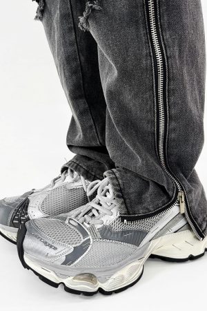 Thick-Soled Black Dad Sneakers for Men and Women - Height-Increasing Streetwear Warrior Sports Shoes