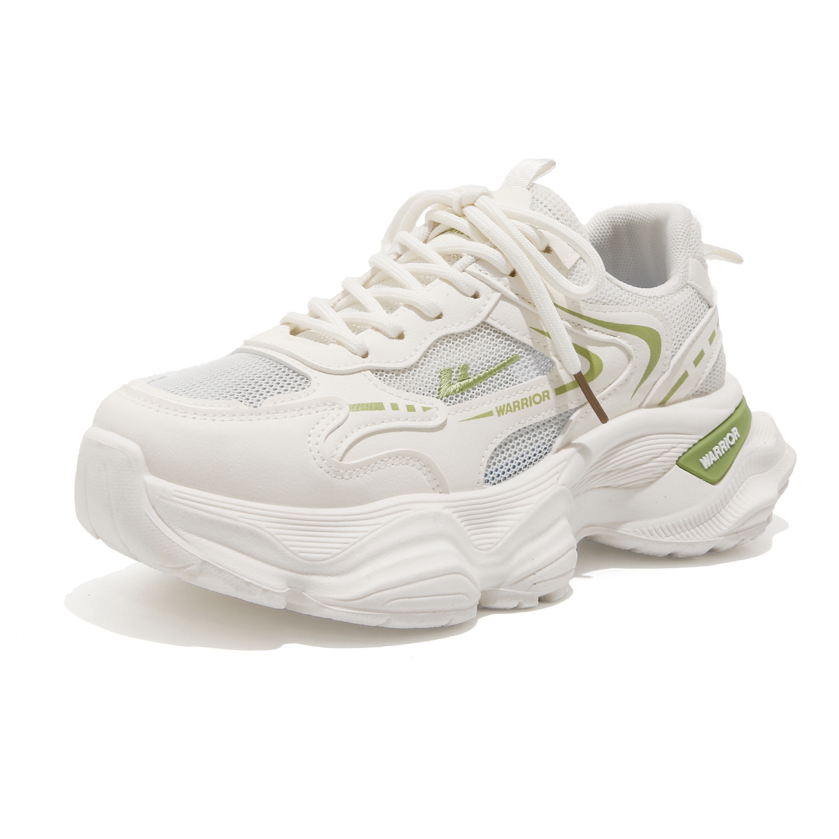 Thick-Soled Dad Shoes for Women - 2025 New Style Mesh Breathable Casual Sneakers - Versatile Soft-Soled White Sports Footwear Thick-Soled Dad Shoes for Women - 2025 New Style Mesh Breathable Casual Sneakers - Versatile Soft-Soled White Sports Footwear