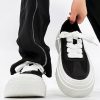 Thick-Soled Height-Increasing Canvas Shoes for Men - Trendy Breathable Mesh Platform Sneakers, Retro Sports Board Shoes
