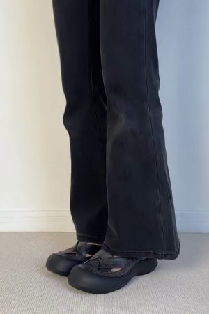 Thick-Soled Sheepskin Open-Toe Sandals for Women - Summer Casual Roman Flats, Versatile Sports Footwear