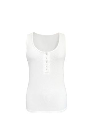Three-Color Henley Neck Sleeveless Vest - Casual Summer Top, Stylish Layering Piece, Versatile Fashion Essential