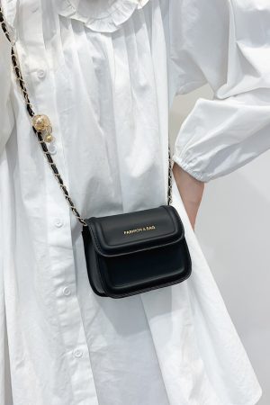 Trendy 2025 Summer High-End Mini Square Crossbody Bag for Women - Versatile Chain Design