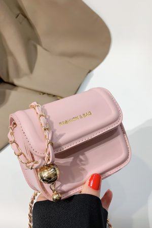 Trendy 2025 Summer High-End Mini Square Crossbody Bag for Women - Versatile Chain Design