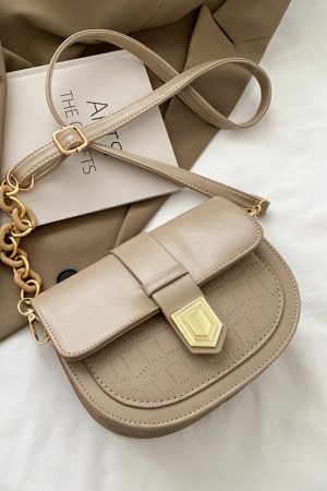 Trendy 2025 Women's Crossbody Bag - Fashionable Textured Shoulder Bag, Versatile High-End Niche Style for Internet Celebrities