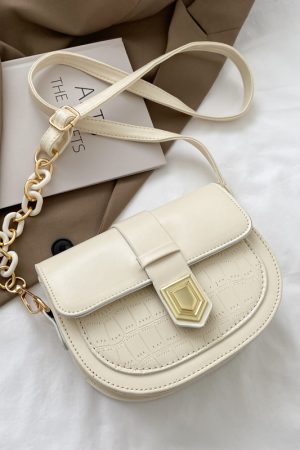 Trendy 2025 Women's Crossbody Bag - Fashionable Textured Shoulder Bag, Versatile High-End Niche Style for Internet Celebrities