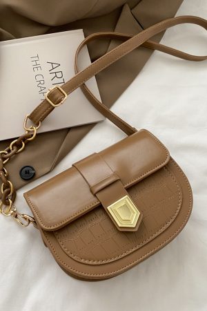 Trendy 2025 Women's Crossbody Bag - Fashionable Textured Shoulder Bag, Versatile High-End Niche Style for Internet Celebrities