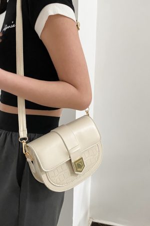 Trendy 2025 Women's Crossbody Bag - Fashionable Textured Shoulder Bag, Versatile High-End Niche Style for Internet Celebrities