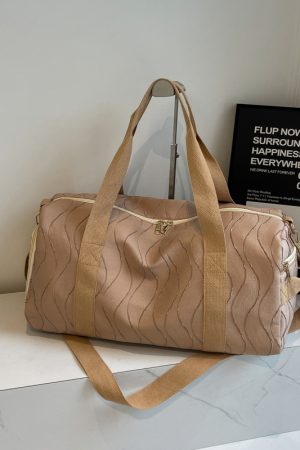 Trendy Casual Lightweight Summer Travel Handbag - Perfect for Short Trips & Fitness Activities