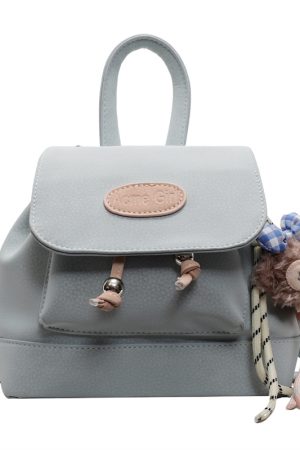 Trendy Dual-Use Small Backpack for Women - Stylish High-End Design with Contrasting Colors, Perfect for 2025 Fashion