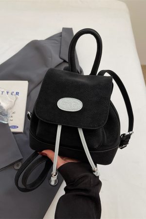 Trendy Dual-Use Small Backpack for Women - Stylish High-End Design with Contrasting Colors, Perfect for 2025 Fashion