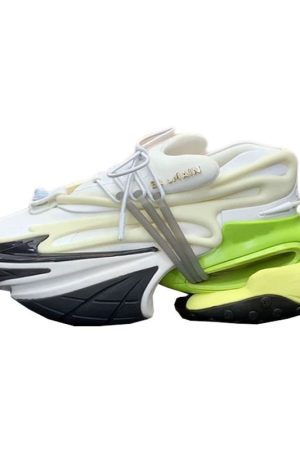 Trendy European Space Shoes for Men and Women - Niche Couple Tech Yacht Sneakers, Bullet Dad Style