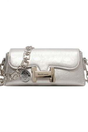 Trendy High-End Chain Small Square Shoulder Crossbody Bag for Women - 2025 Fashion Design, Chic Mini Bag