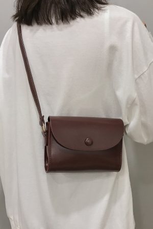 Trendy Korean Mini Shoulder Crossbody Bag for Women, Retro Phone Bag, Versatile Spring/Summer Design, New Model 2025
