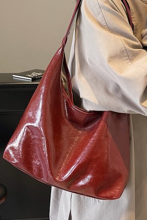 Trendy Large Capacity Tote Bag for Women - Stylish Shoulder Handbag for Commuting, High-Quality Underarm Design, 2025 Fashion