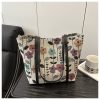Trendy Large Capacity Tote Bag for Women, Korean Style Shoulder Bag, Versatile High-End Commuting Bag for Summer 2025
