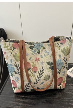 Trendy Large Capacity Tote Bag for Women, Korean Style Shoulder Bag, Versatile High-End Commuting Bag for Summer 2025