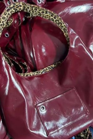 Trendy Leopard Print Large Capacity Tote Bag for Women, Soft Leather Underarm Commuter Shoulder Handbag, 2025 Fashion Essential