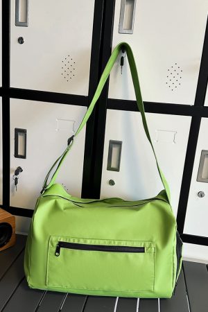 Trendy Lightweight Crossbody Bag for Men and Women - Dry and Wet Separation Sports Fitness Handbag