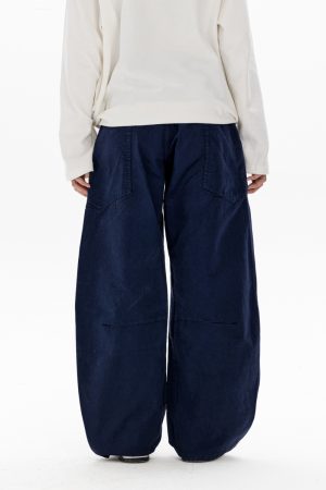 Trendy Men's Workwear Casual Pants with Three-Dimensional Cutting and Pockets - Brown Long Pants for a Stylish Look