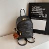 Trendy Mini Backpack for Women - High-End Graffiti Double Shoulder Bag, Stylish Pressure Change Design, 2025 New Model