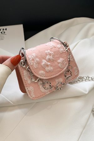 Trendy Mini Crossbody Handbag for Women - Versatile Chain Clutch Bag for Summer 2025 Fashion