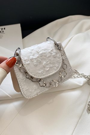 Trendy Mini Crossbody Handbag for Women - Versatile Chain Clutch Bag for Summer 2025 Fashion