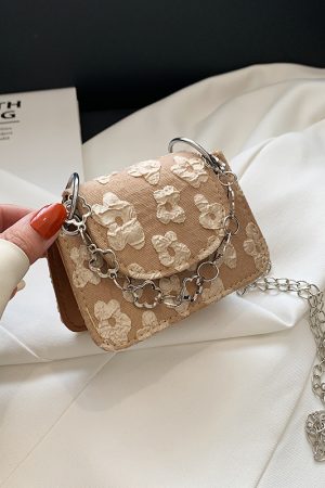 Trendy Mini Crossbody Handbag for Women - Versatile Chain Clutch Bag for Summer 2025 Fashion