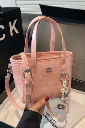 Trendy Mini Handbag for Women - Casual Tote Bucket Bag, Vegetable Basket Design, 2025 Fashion Crossbody Shoulder Bag